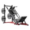 VEVOR Adjustable Leg Press  Hack Squat Machine  900kg Capacity