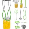 VEVOR 9 Piece Stainless Steel Water Bath Canning Starter Kit with Tools  Accessories  Heat Resistant  Dishwasher Safe