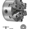 VEVOR 160 mm 6 Lõualuu Ise Tsentreerimine Treipingi Padrun, mille D1-4 Cam Lock Plate