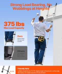 Anti-Slip Wide Steps