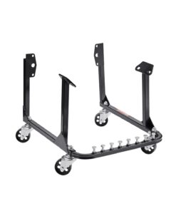 VEVOR 340kg Heavy-Duty Engine Stand with 4 Swivel Casters & Storage – Steel Motor Hoist for BB-CHEVY & GEN-1 SB-CHEVY