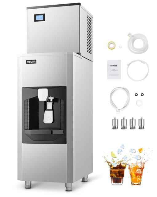VEVOR Commercial Ice Maker with Auto Dispenser