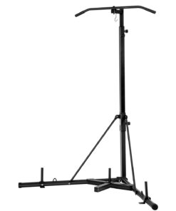 VEVOR 2-in-1 Steel Punching Bag Stand with Pull-Up Bar