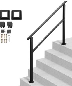 VEVOR Наружные лестничные перила для 4-5 ступеней
