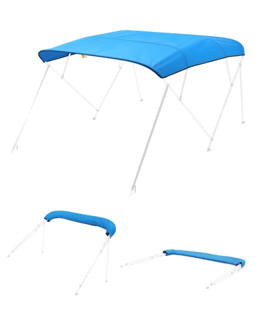 VEVOR 4 Bow Boat Bimini Top Replacement Canopy 244x246262 cm