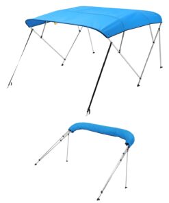 VEVOR 4-Bow Boat Bimini Top 244x216–229x137 cm