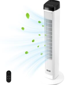 VEVOR 102 cm Oscillating Tower Fan with Remote