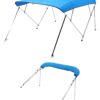 VEVOR 4 Bow Boat Bimini Top 244cm L x 170183cm W x 137cm H