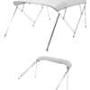 VEVOR 4 Bow Boat Bimini Top 244cm L x 170183cm W x 137cm H