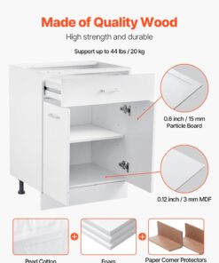 Ready to Assemble Kitchen Storage Unit