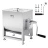 VEVOR 60L Manual Meat Mixer with Fixed Tank  Mixes Up to 27kg for Sausages