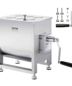 VEVOR 60L Manual Meat Mixer with Fixed Tank – Mixes Up to 27kg for Sausages