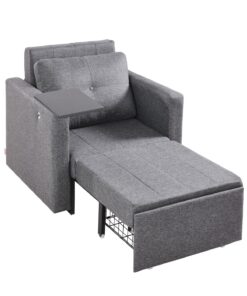 VEVOR Adjustable Sleeper Sofa Bed with 5-Position Backrest