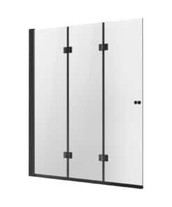 VEVOR Frameless Foldable Bathtub Shower Door