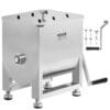 VEVOR Manual Meat Mixer 15L  Stainless Steel Sausage  Meat Mixer with Fixed Tank