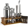 VEVOR 18 Piece Stainless Steel Cocktail Shaker Set  Bartender Kit with Bar Tools