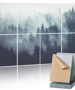 VEVOR 8-Pack Self-Adhesive Acoustic Foam Panels 40x30cm for Home Soundproofing