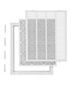 Решетка фильтра обратного воздуха VEVOR с Фильтром для Воздуховода размером 508 x 635 мм