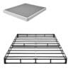 Каркас кровати с Пружинным Матрасом VEVOR Queen Size с Тканевым Чехлом