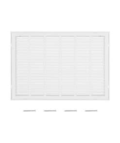 Решетка фильтра обратного воздуха VEVOR для воздуховода 76x51 см - вентиляционная крышка с жалюзийным дизайном для систем отопления, вентиляции и кондиционирования воздуха