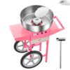 VEVOR 1000W Commercial Cotton Candy Machine with Cart  Sugar Floss Maker for Parties and Events