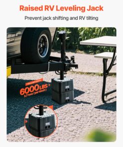 2700kg Capacity – RV Leveling Blocks for 5th Wheel Trailers