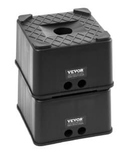 2pcs Trailer Jack Blocks 15cm High