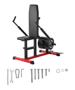 VEVOR Seated Dip Machine for Triceps and Biceps – Chest and Arm Strength Training with Cable Bar