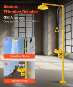 Wall-Mounted Safety Unit for Workplace