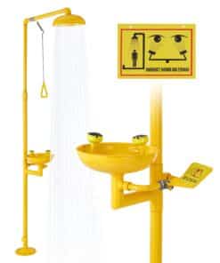 VEVOR Emergency Shower and Eye Wash Station Combo – OSHA Approved