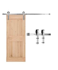 Комплект Фурнитуры для Раздвижных Дверей Сарая VEVOR 150 см для Одиночной Двери