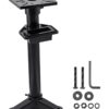 VEVOR Bench Grinder Stand with 27 x 27 cm Mounting Plate  Heavy Duty Floor Pedestal for Grinder or Vise