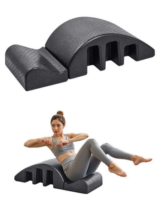VEVOR Pilates Spine Corrector Arc Foam Back Stretcher for Core Strength Posture Alignment