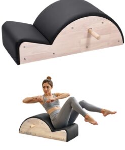 VEVOR Pilates mugurkaula korektora arka – gumijkoka fitnesa rīks muguras izlīdzināšanai un kodola stiprināšanai