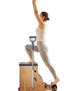 VEVOR Split-Pedal Pilates Chair with Handles – Full-Body Workout Stability Fitness Equipment