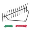 VEVOR Double Sided Aquatic Weed Rake 61x22cm with 91m Rope for Pond and Lake Cleaning