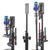 VEVOR Vacuum Stand for Dyson  Metal Storage Bracket Holder with 3 Attachment Clips