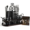 VEVOR 23 Piece Stainless Steel Cocktail Shaker Set  Bartender Kit with Bar Tools