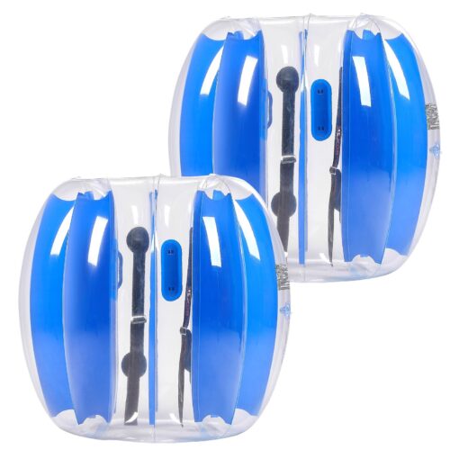 VEVOR 2 Pack 09m Inflatable PVC Bumper Balls for Outdoor Sumo Games and Body Zorbing