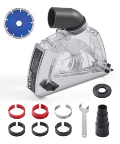 VEVOR 100–125mm Cutting Dust Shroud for Angle Grinders with 125mm Grinding Wheel