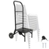 VEVOR Push Style Folding Chair Rack Cart for 10 Chairs