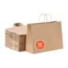 VEVOR Brown Kraft Paper Bags with Handles 50pcs  40x15x30 cm Recyclable Shopping  Party Gift Bags