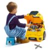 Игрушка VEVOR Yellow Engine для Детей, Игровой Набор для Ремонта Автомеханика со Съемными Деталями