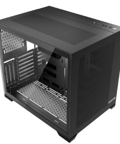 VEVOR Mid-Tower ATX Dual-Chamber Gaming PC Case – No Fans