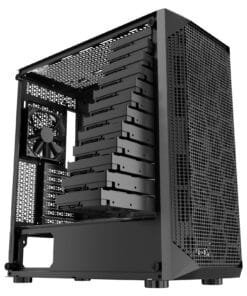 VEVOR Mid-Tower PC Gaming Case with 4×120 mm Fans