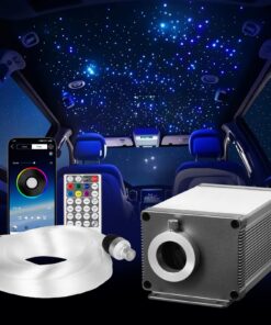 VEVOR 550pcs Fiber Optic Star Ceiling Light Kit – Twinkle Roof Headliner Lights