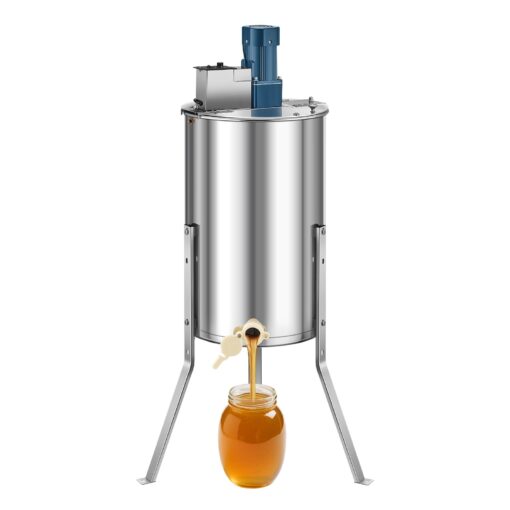 VEVOR 3 Frame Electric Honey Extractor Stainless Steel Beekeeping Spinner for Honey Harvesting