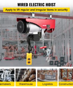 220V with 12m Lift and Remote Control for Warehouse and Overhead Lifting