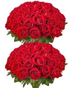 VEVOR 60 Red Artificial Roses