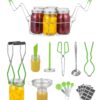 VEVOR 9 Piece Canning Starter Kit with Stainless Steel Water Bath Canner  Ideal for Home Food Preservation